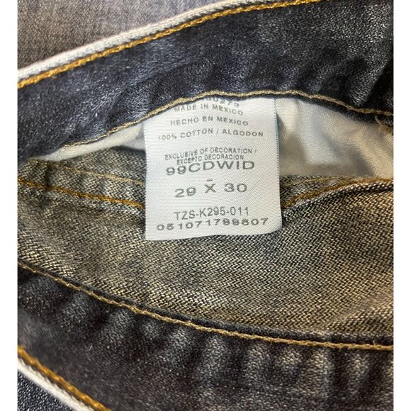 WRANGLER Men's Blue Jeans Relaxed Straight Leg 99CDWID 29X30 - Picture 8 of 8